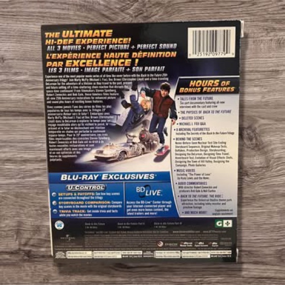 Back to the Future Blu-ray 25th Anniversary - Picture 2 of 3
